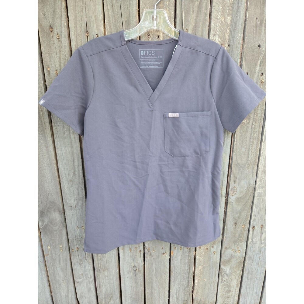 Figs Catarina One Pocket Scrub Top - Womens size XS  NWT